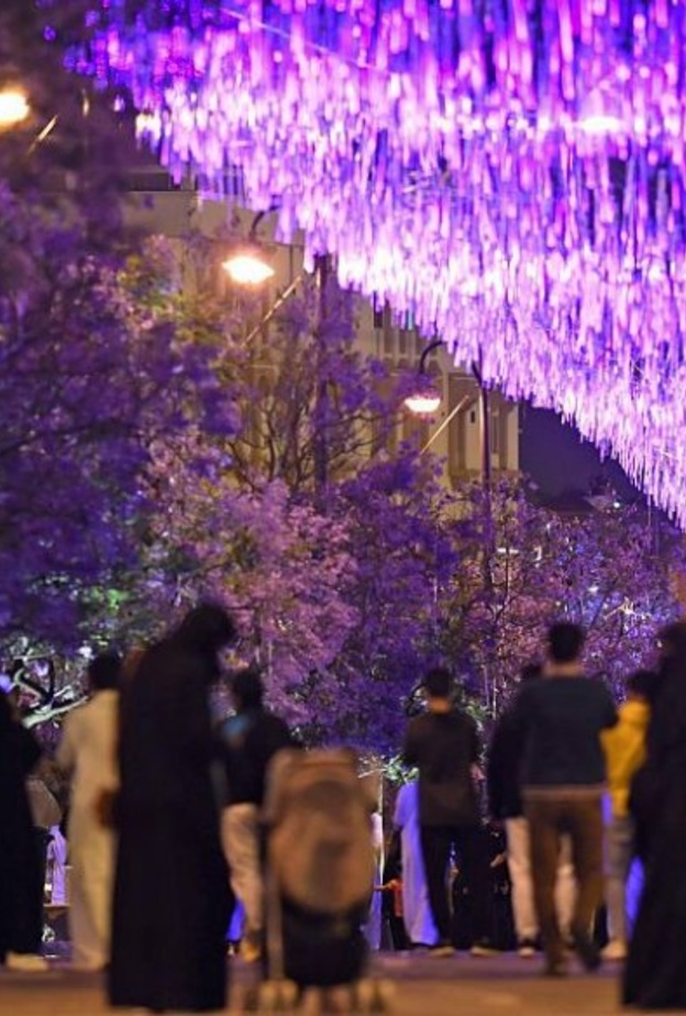 شارع الفن بأبها.. كرنفال من الألوان ووجهة مثالية للعائلات- المصدر وكالة الأنباء السعودية 