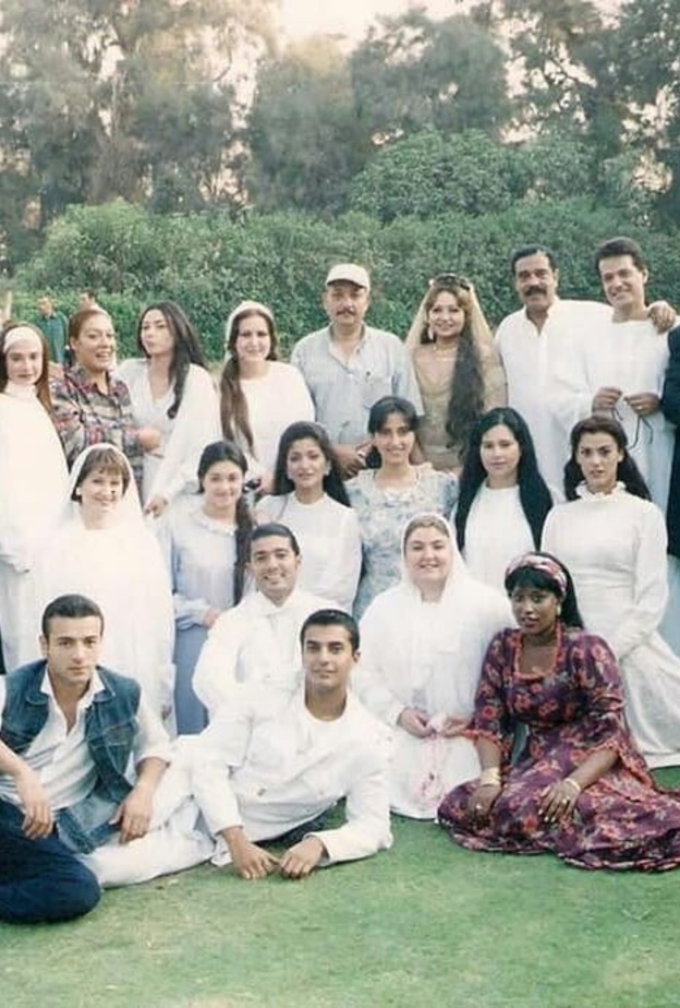 مسلسل حديث الصباح والمساء، والصورة من حساب ليلى علوي الرسمي على انستجرام