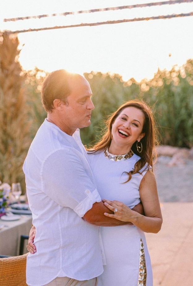 ريا أبي راشد وزوجها