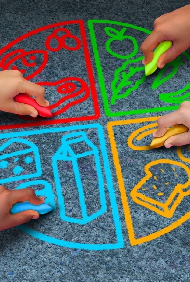 نظام غذائي صحي للاطفال من عمر سنة الى 3 سنوات