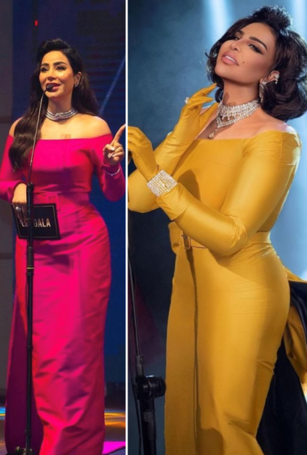 فستان مارلين مونرو يجمع أحلام ولجين عمران أيهما بدت أجمل؟