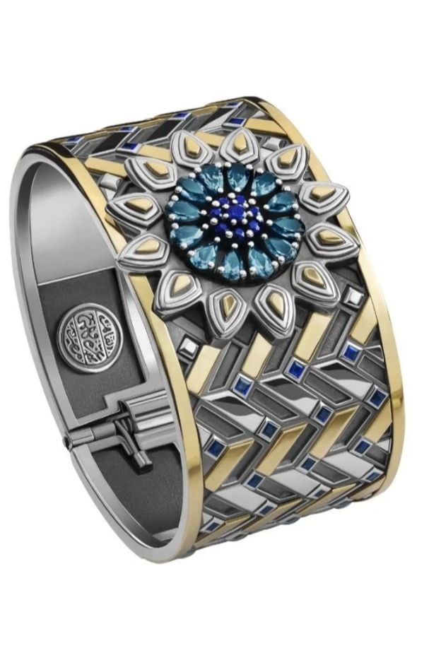  سوار QALAWUN-MUZHIR BANGLE من Azza Fahmi