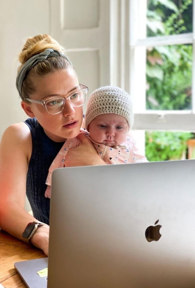 آمبر هيرد_ الصورة من حساب آمبر هيرد على إنستجرام