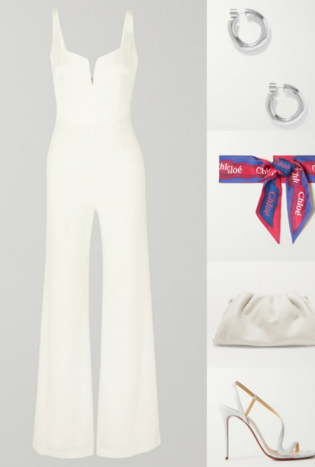 رقي وأناقة الألوان الهادئة مع الوشاح بالألوان الجذابة