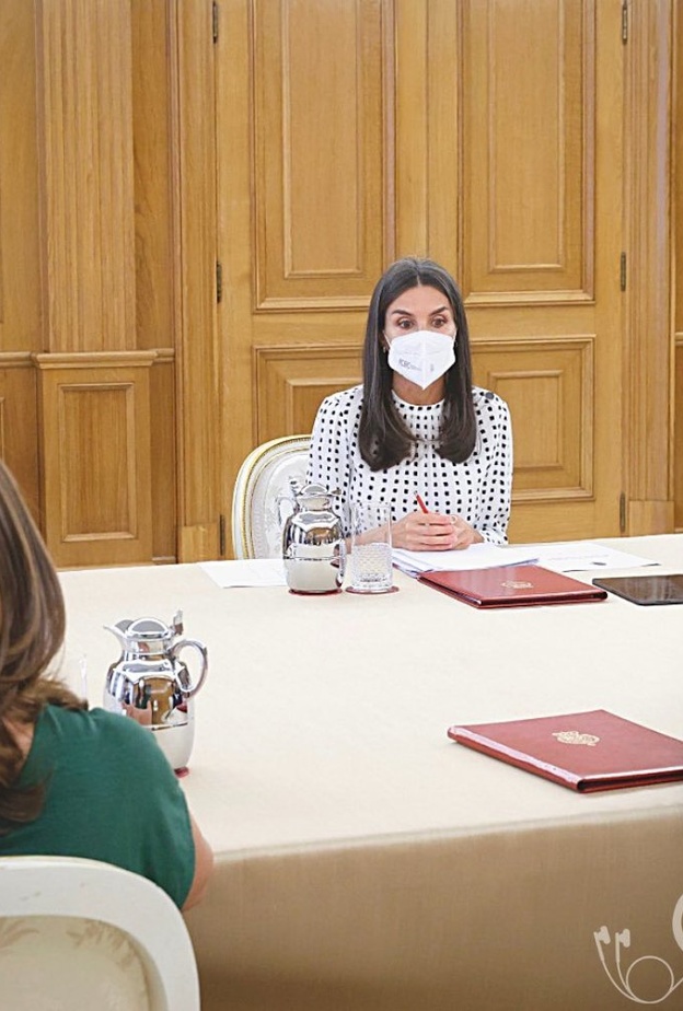  الملكة ليتيزيا تستضيف اجتماع عمل حول الصحة النفسية في قصر زارزويلا