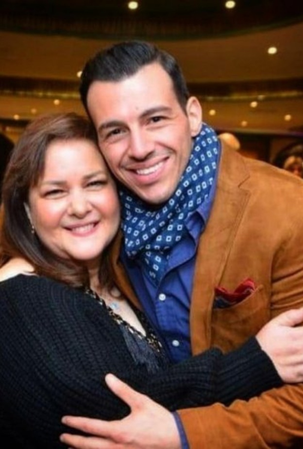 دلال عبدالعزيز ورامي رضوان