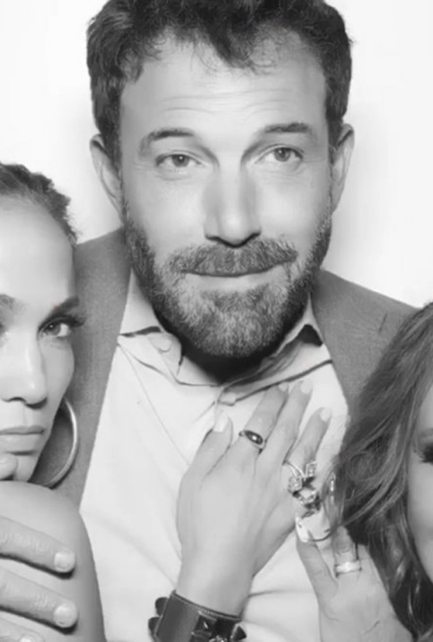 جينيفر لوبيز و بن أفليك وليا ريميني - الصورة من حساب ليا ريميني على انستجرام