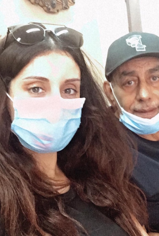 أحمد بدير وابنته