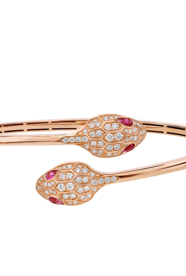  اساور ذهب مفتوحة من دار بولغاري Bvlgari