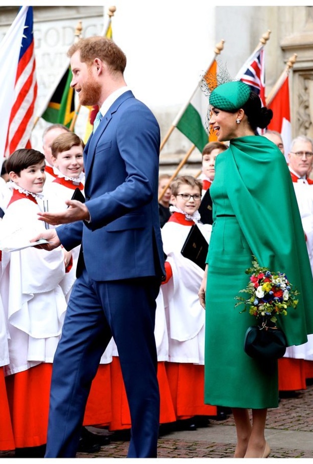 ليدي كيتي سبنسر حضرت حفل زفاف هاري وميغان