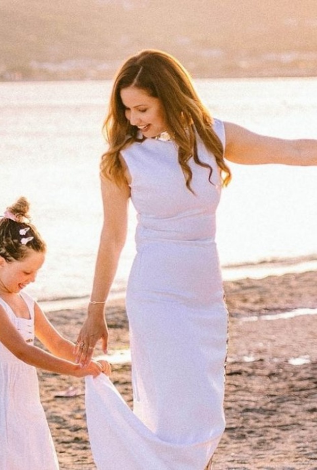 ريا أبي راشد وابنتها