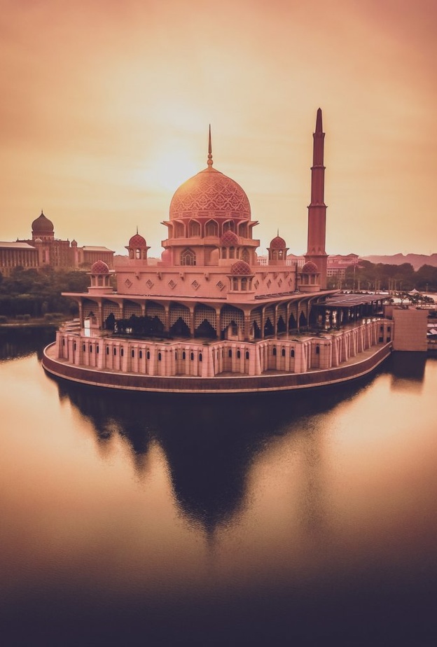 مسجد بوتراجايا Putra Mosque Nazarizal Mohammad