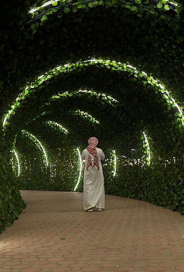  مسارات مميزة للزوار في حديقة الفيصليلة - المصدر وكالة الأنباء السعودية 