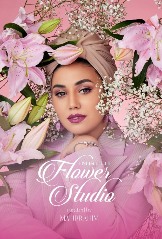 إطلاق مجموعة استوديو الزهور لـInglot بالشراكة مع مي إبراهيم