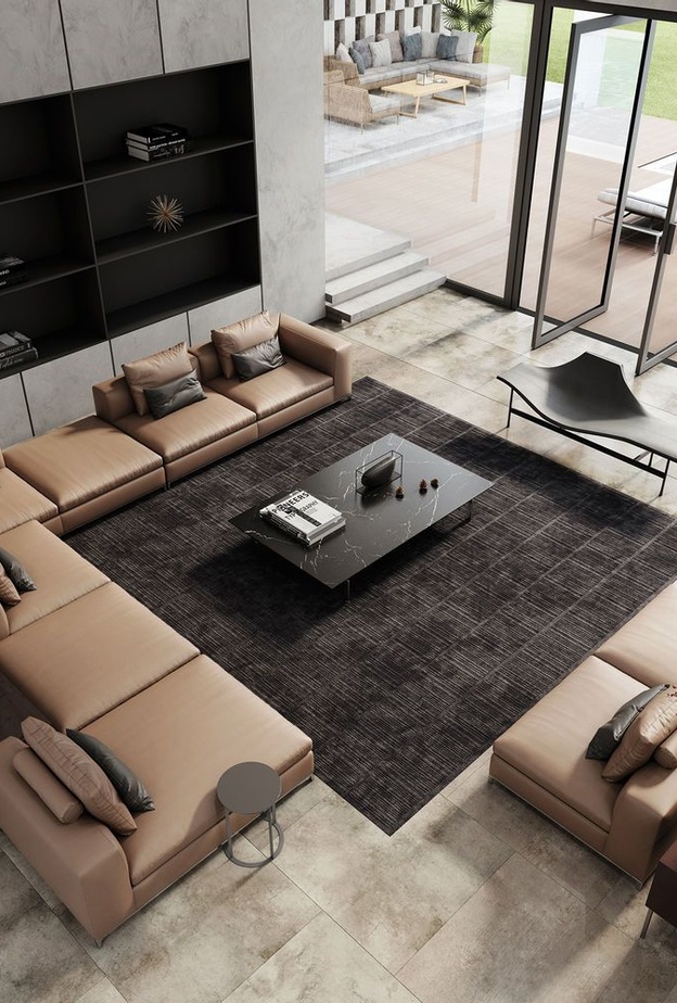  أرضيات فخمة باللون البيج