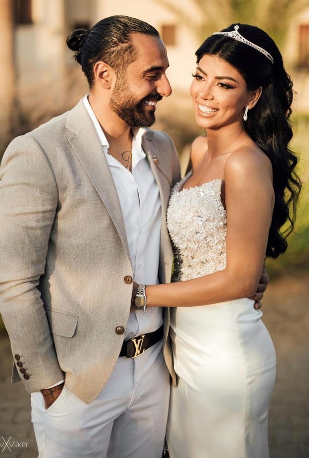 كارولين عزمي خلال حفل الخطوبة- الصورة من انستغرام الفنانة