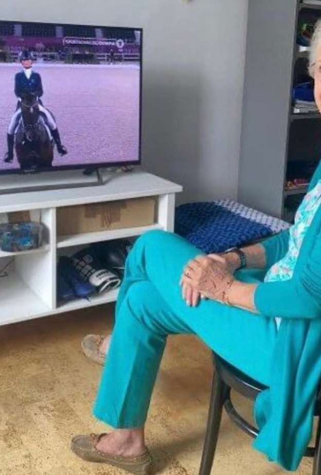 الأميرة بينديكت تتابع منافسات ألعاب طوكيو عن بعد