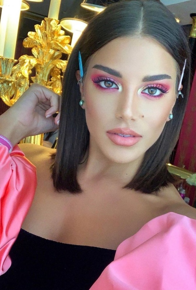 مكياج زهري من وحي اطلالات سينتيا صموئيل