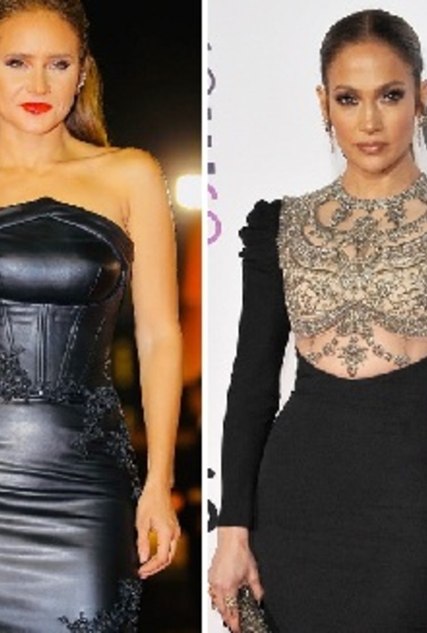 نيللي كريم وجينفير لوبيز