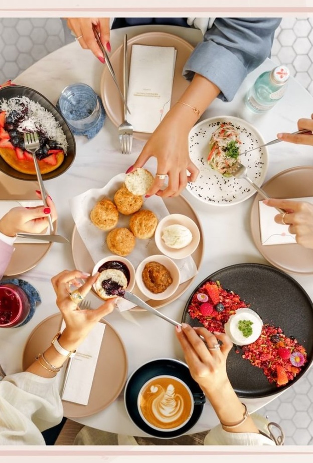  السعادة في طبق الفطور من مطعم أوهايو - المصدر حساب انستقرام أوهايو 