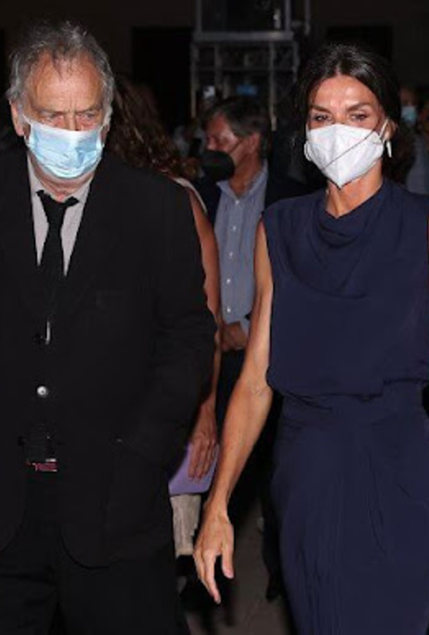 الملكة ليتيزيا في ختام حفل مهرجان أتلانتيدا مايوركا السينمائي 2021