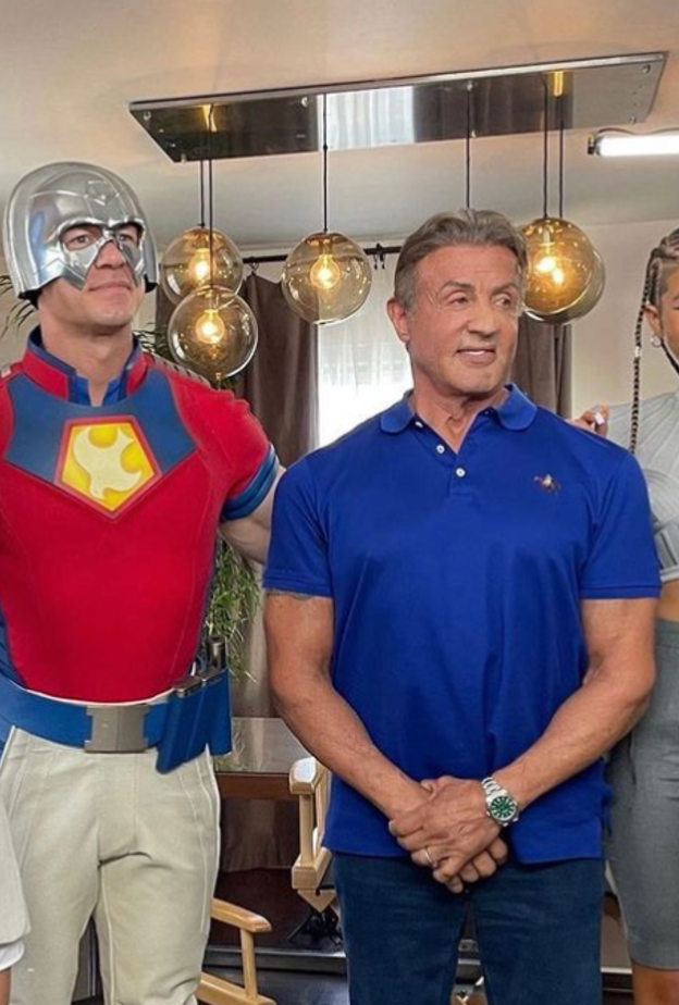 أبطال The Suicide Squad -  الصورة من حساب جون سينا على انستجرام