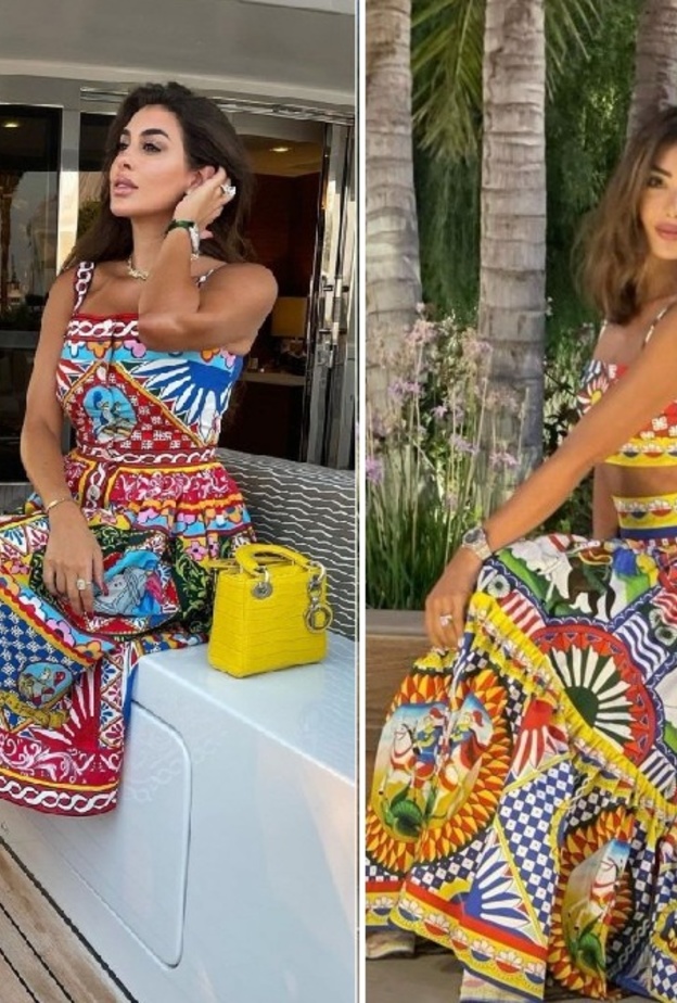 صورة من حساب جيسيكا عازار وياسمين صبري على انستقرام