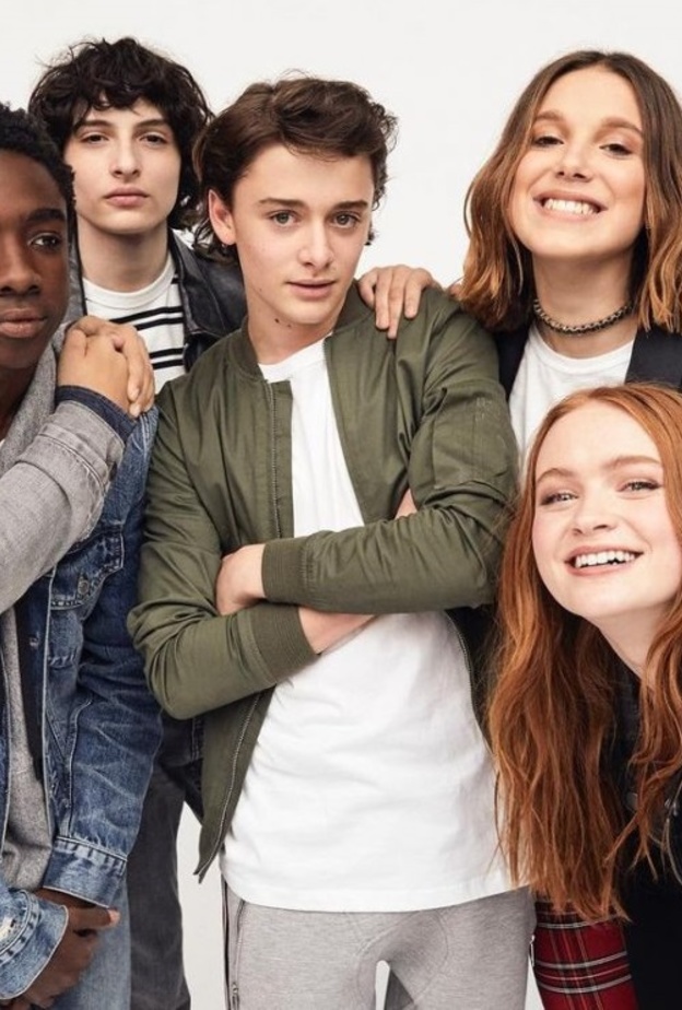 الصورة من حساب مسلسل stranger things على إنستجرام