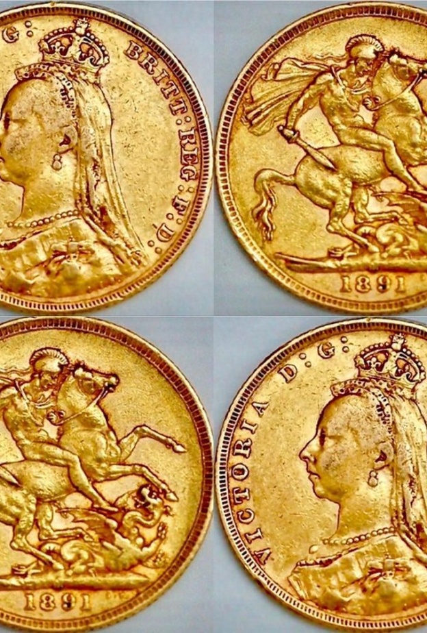 عملة معدنية نادرة تحمل صورة الملكة فيكتوريا تعرض للبيع في مزاد علني