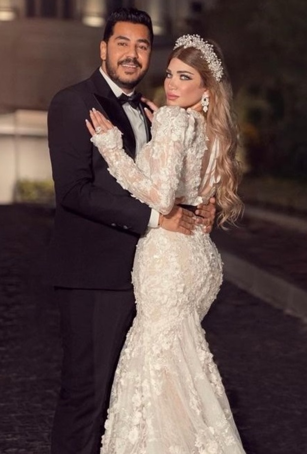 ياسمين الخطيب وزوجها