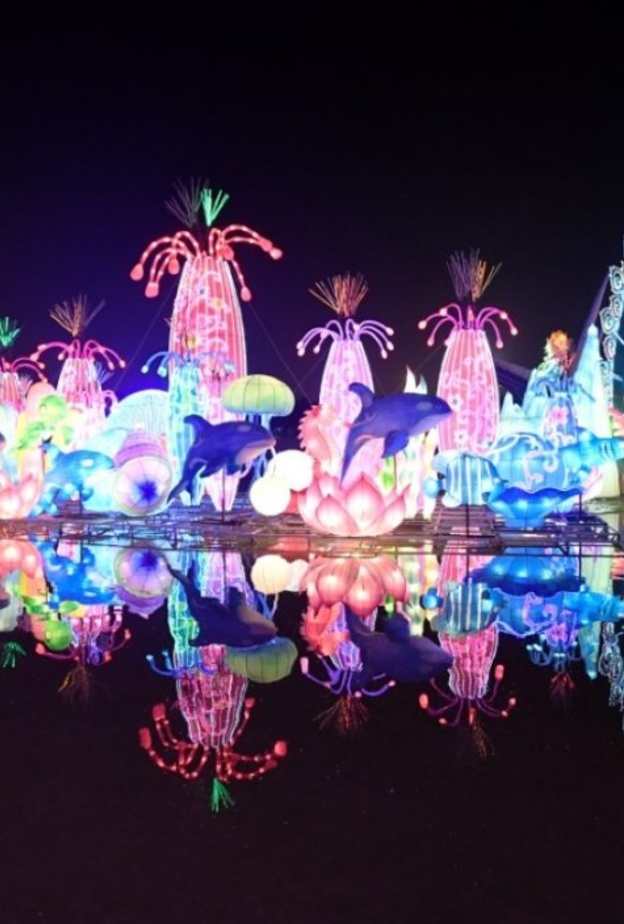 دبي جاردن جلو.. جولة ساحرة ومغامرة لا مثيل لها لجميع أفراد الأسرة  - المصدر وكالة الأنباء الإماراتية