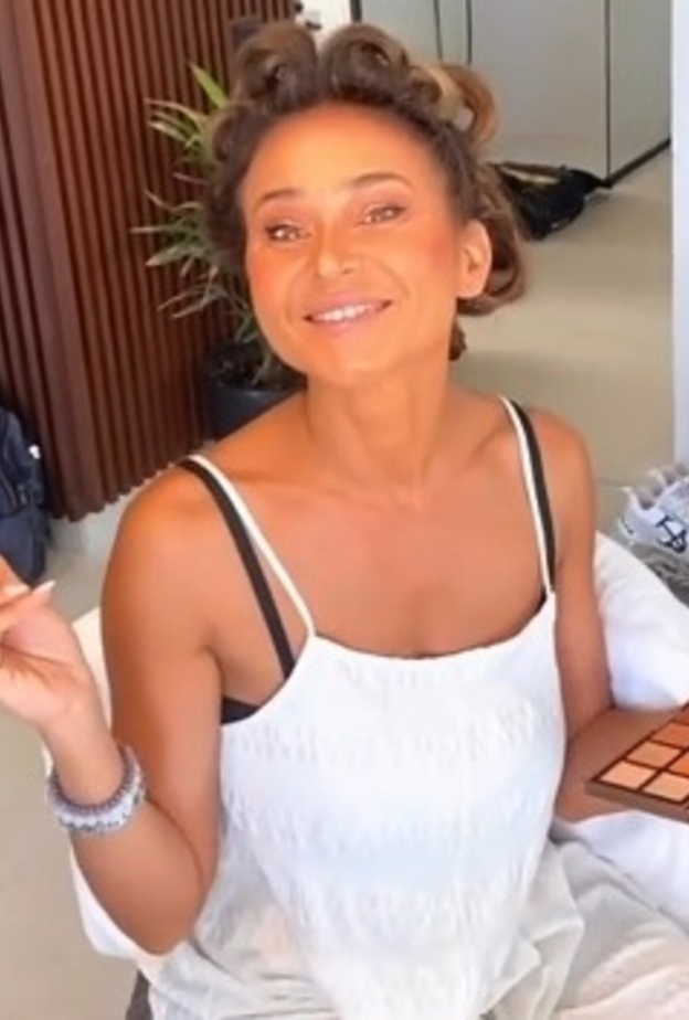 نيللي كريم من الاستعدادات النهائية لزفافها 