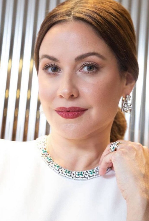  الوان احمر شفاه مخملي من وحي اطلالات ريا ابي راشد- الصورة من حسابها على انستغرام