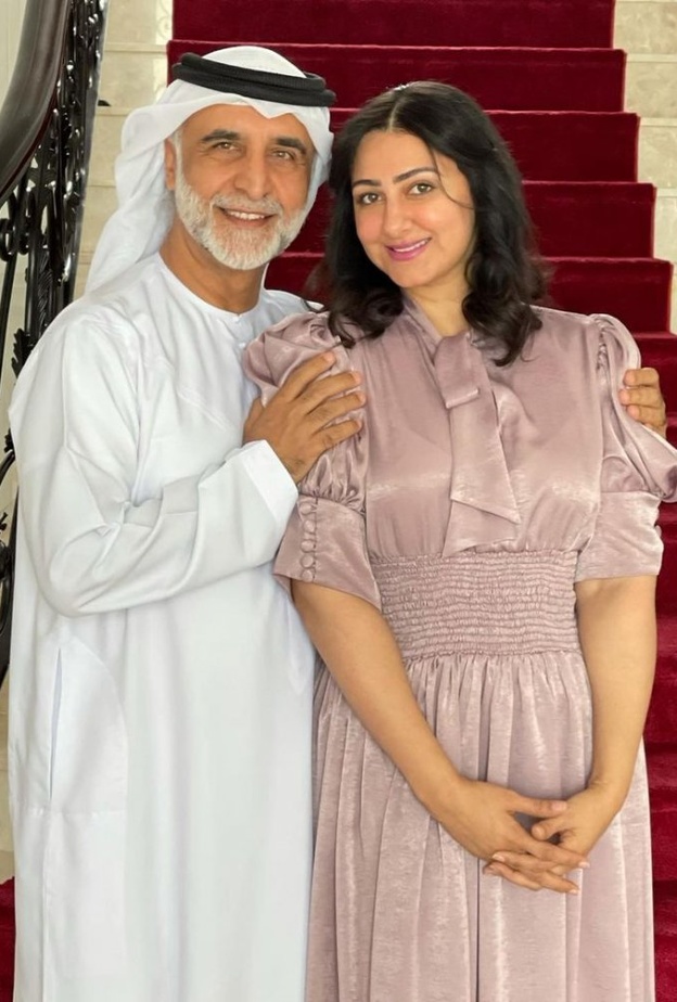 هيفاء حسين وحبيب غلوم-الصورة من حسابها على انستجرام