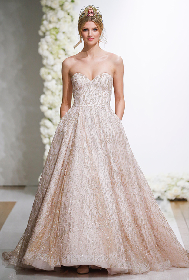  فساتين زفاف مرصعة @morilee