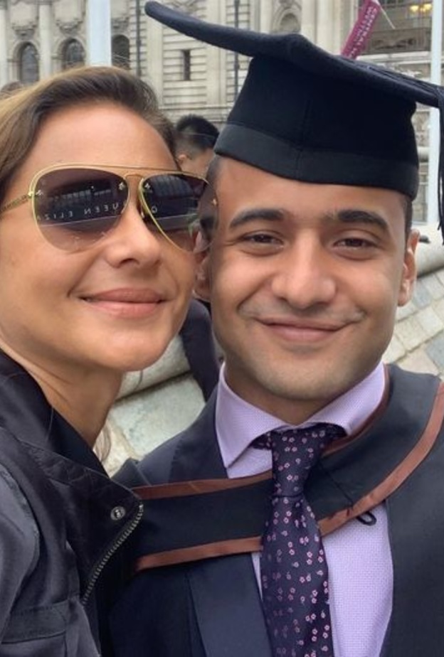 صور أبناء نيللي كريم الـ 4