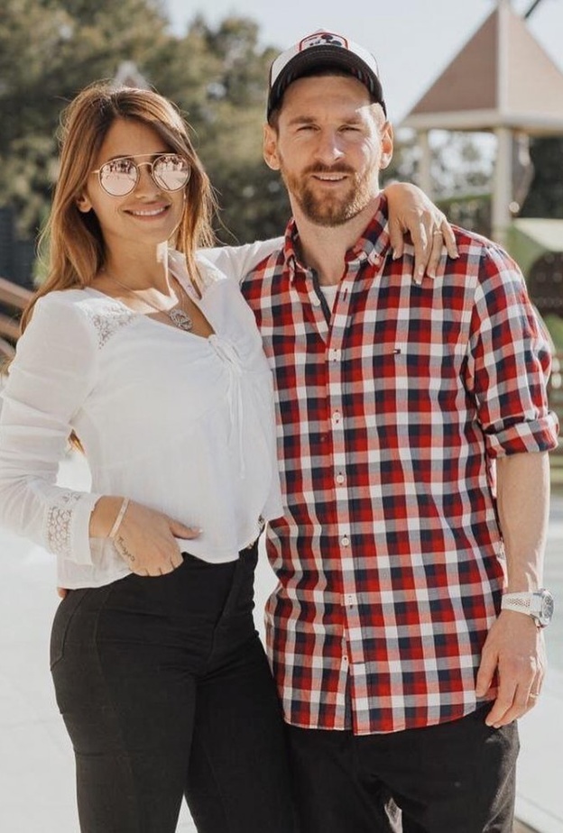 ليونيل ميسي وأنتونيلا روكوزو