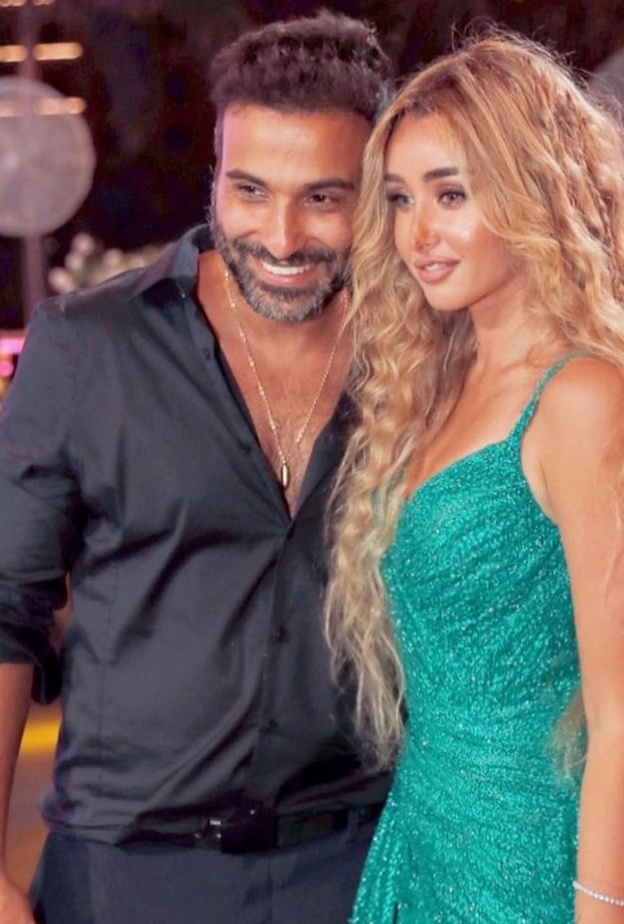 هنا الزاهد وزوجها احمد فهمي 