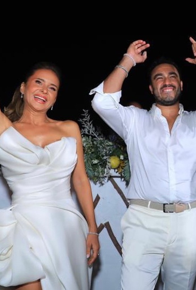 نيللي كريم وهشام عاشور