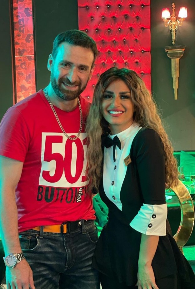 نضال الشافعي ومنة فضالي