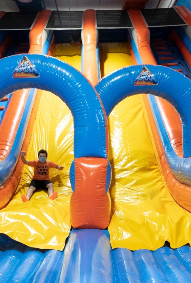 حديقة إير مانياكس الترفيهية.. مغامرات مثيرة وتجربة ترفيهية مميزة للصغار- المصدر حديقة إير مانياكس الترفيهية