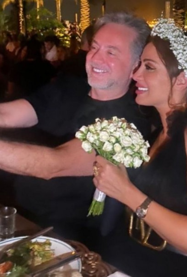 مروان خوري مع خطيبته