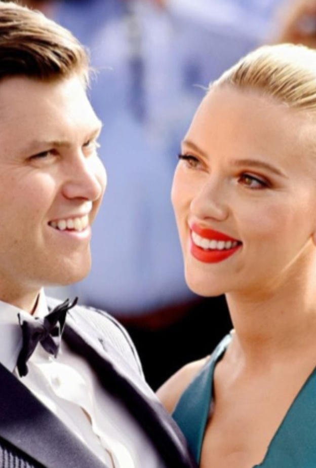 سكارليت جوهانسون وكولن جوست _ الصورة من حساب برنامج ET على إنستجرام