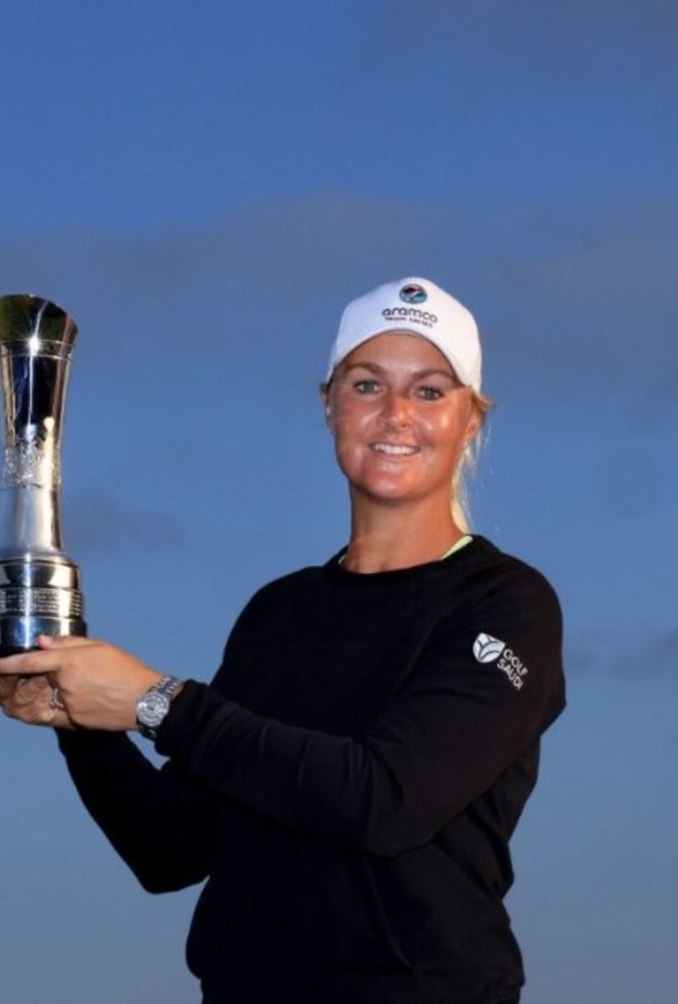 سفيرة قولف السعودية آنا نوردكفست تتوج ببطولة إي آي جي للسيدات في اسكتلندا