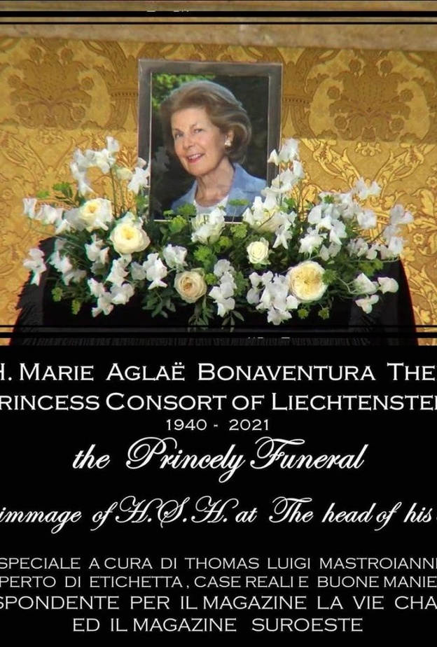 ليختنشتاين تودع الأميرة ماري في جنازة مؤثرة