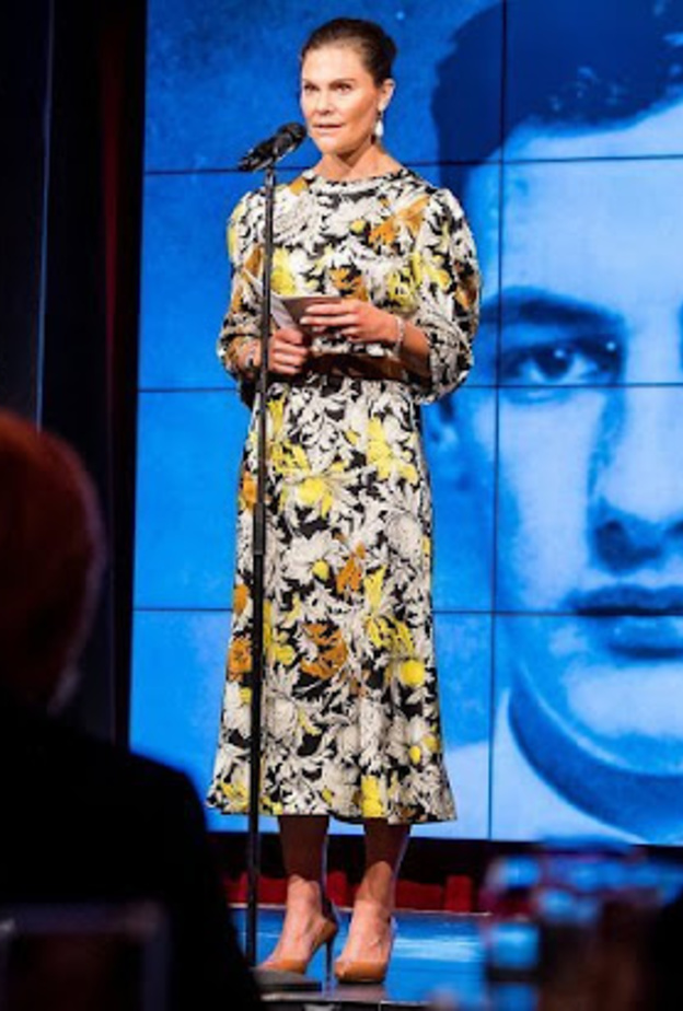 الأميرة فيكتوريا تحضر حفل تسليم جائزة راؤول والنبرغ