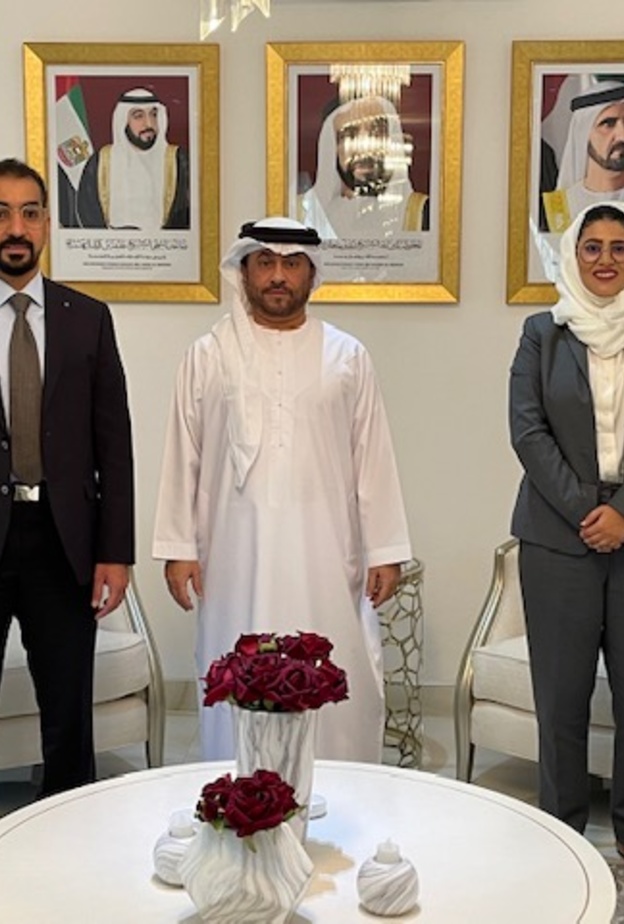 يوسف الزعابي سفير دولة الإمارات لدى غانا