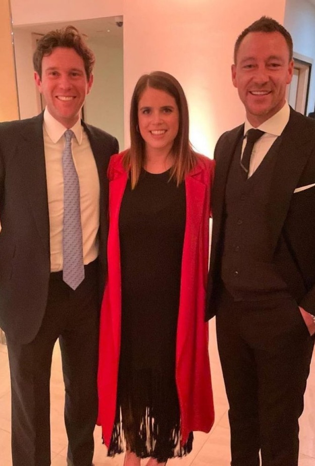 الأميرة يوجين وزوجها في حفل خيري لجمع التبرعات