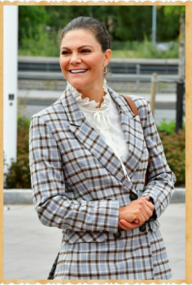 الأميرة فيكتوريا تزور مقاطعة فاستربوتن بمفردها بعد إصابة زوجها بنزلة برد