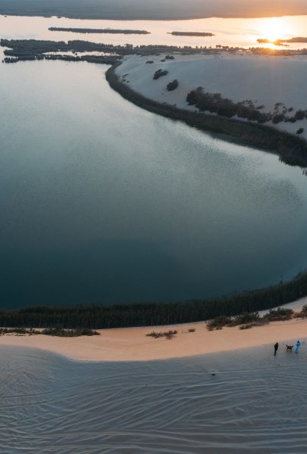 أجواء لا مثيل لها في بحيرة الأصفر 